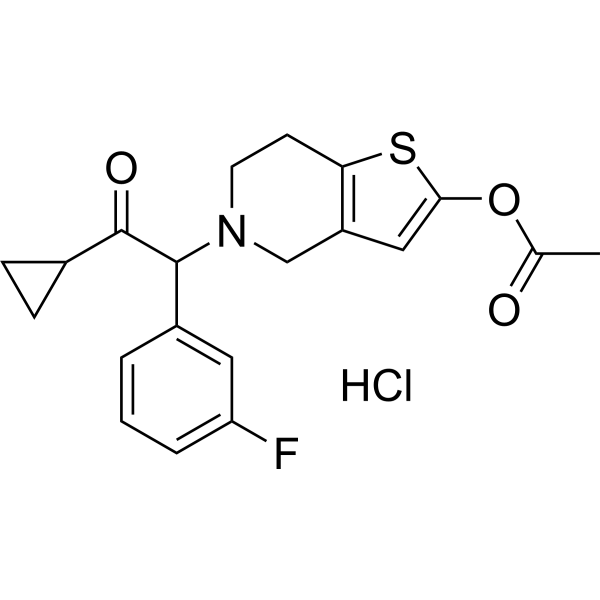 Structure of m-Fluoro Prasugrel Hydrochloride