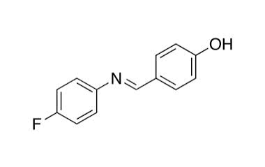 Structure of 4-[(4-fluorophenyl)iminomethyl]phenol