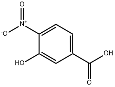 Structure of 4-Nitro 3- hydroxy benzoic acid