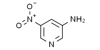 Structure of 3-Amino-5-nitropyridine